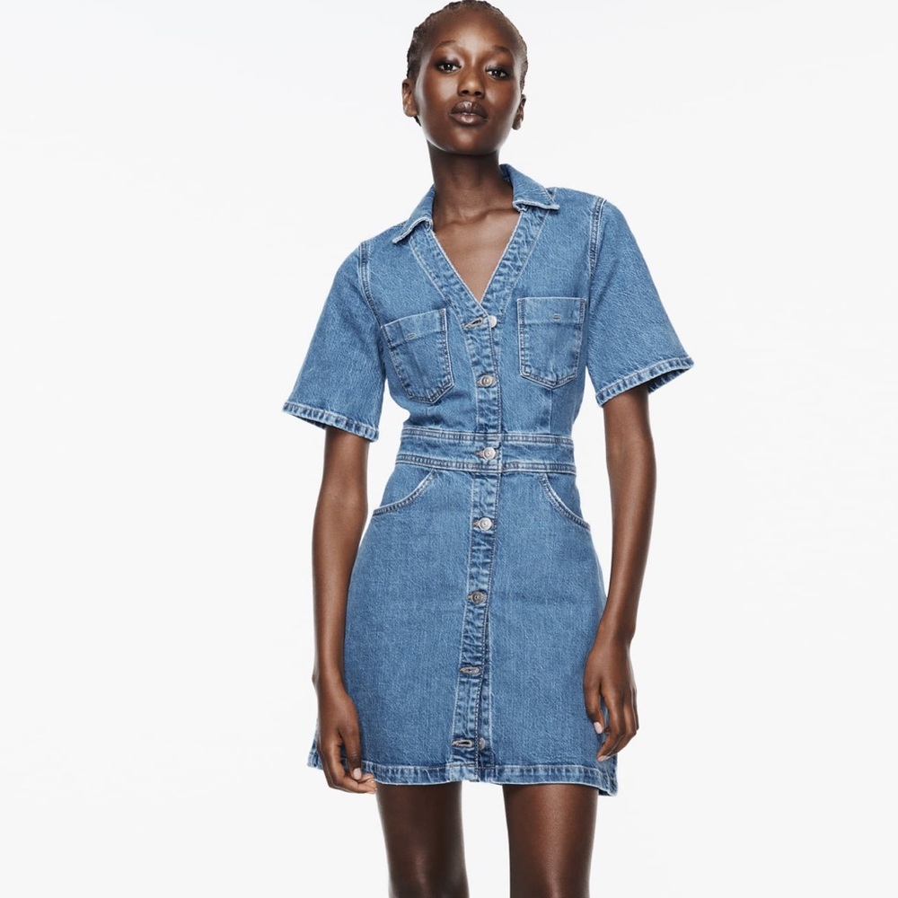 ZARA DENIM DRESS Z1975